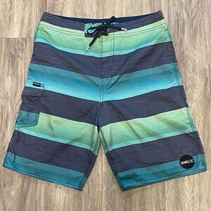 O'NEILL BOARDSHORTS BOARD SHORTS GREEN BLUE‎ PURPLE MEN'S SIZE 30